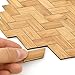 iLAND Varnished Dollhouse Flooring on 112 Scale Dollhouse Floor Boards of BambooParallelogram 96pcs - Image 2