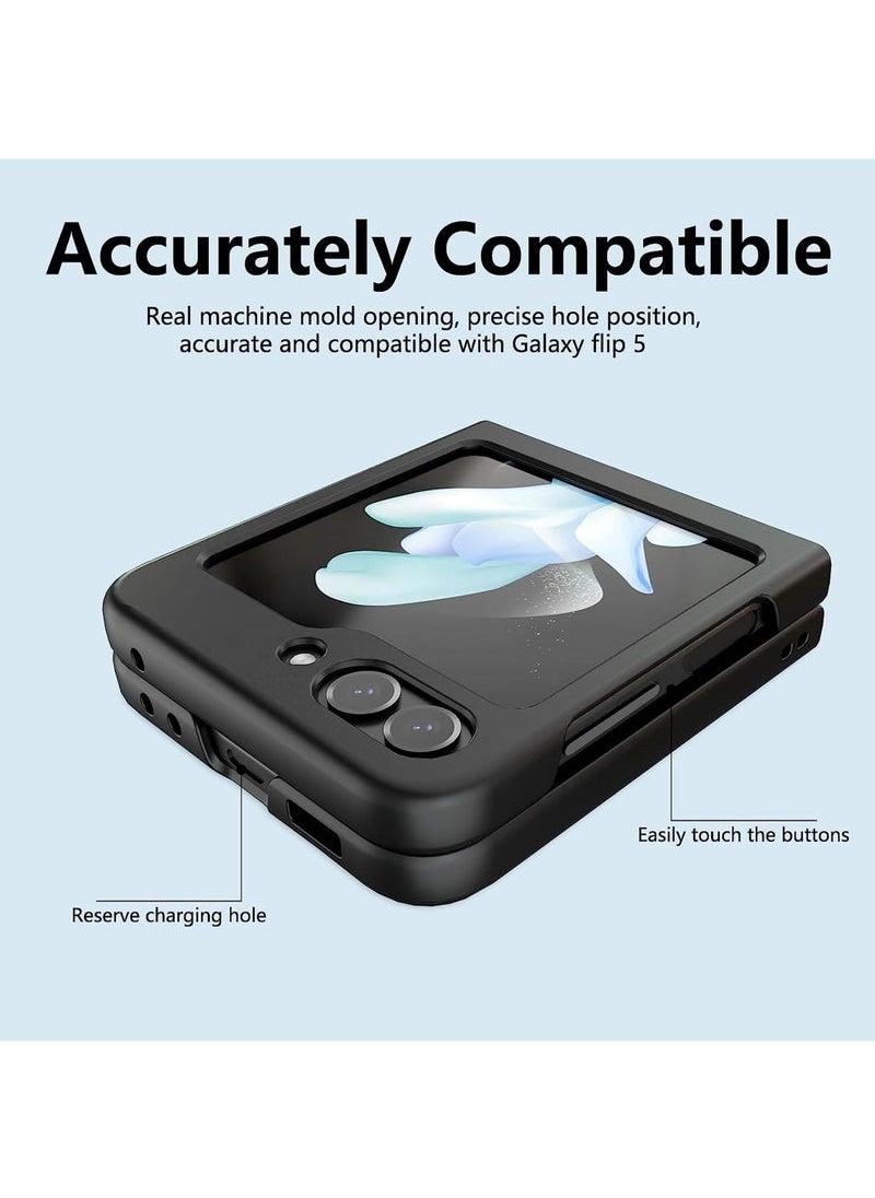 Captaintech Shockproof Protective Case for Samsung Galaxy Z Flip 5 5G – Durable Heavy-Duty Cover with Enhanced Drop Protection ﻿  - Image 4