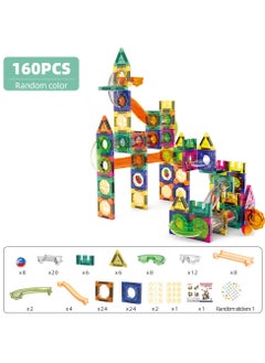 Generic 160 Pieces Magnetic Toys Building Block Set，Magnetic Building Stacking Blocks，Early Educational Building Toys Set  - Image 2
