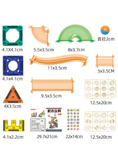 Generic 160 Pieces Magnetic Toys Building Block Set，Magnetic Building Stacking Blocks，Early Educational Building Toys Set  - Image 3