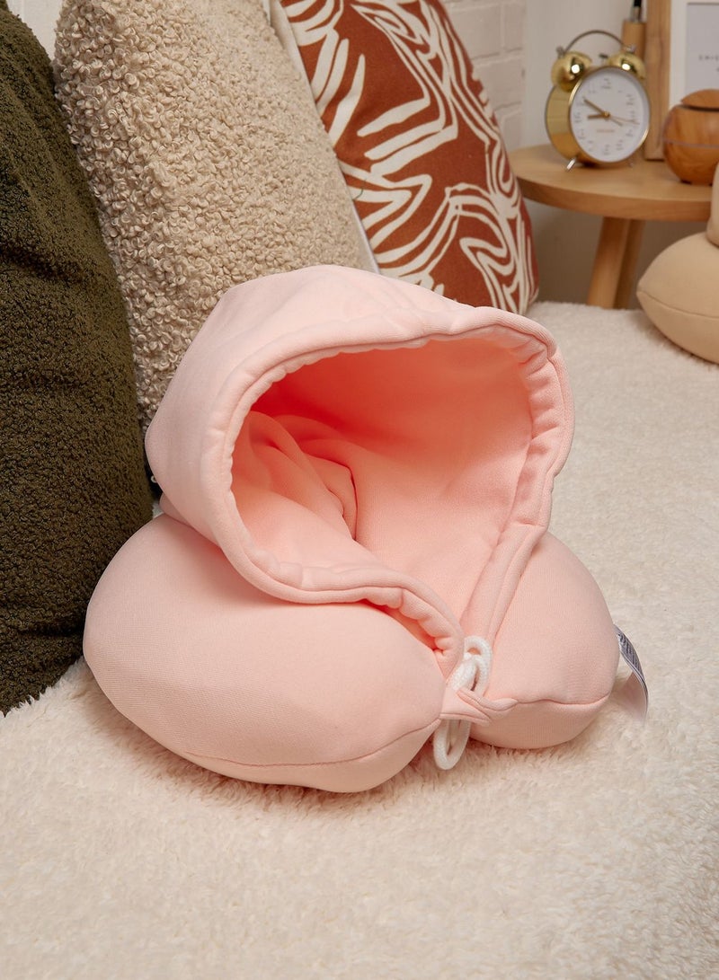 Typo Travel Pillow With Hood - Image 1