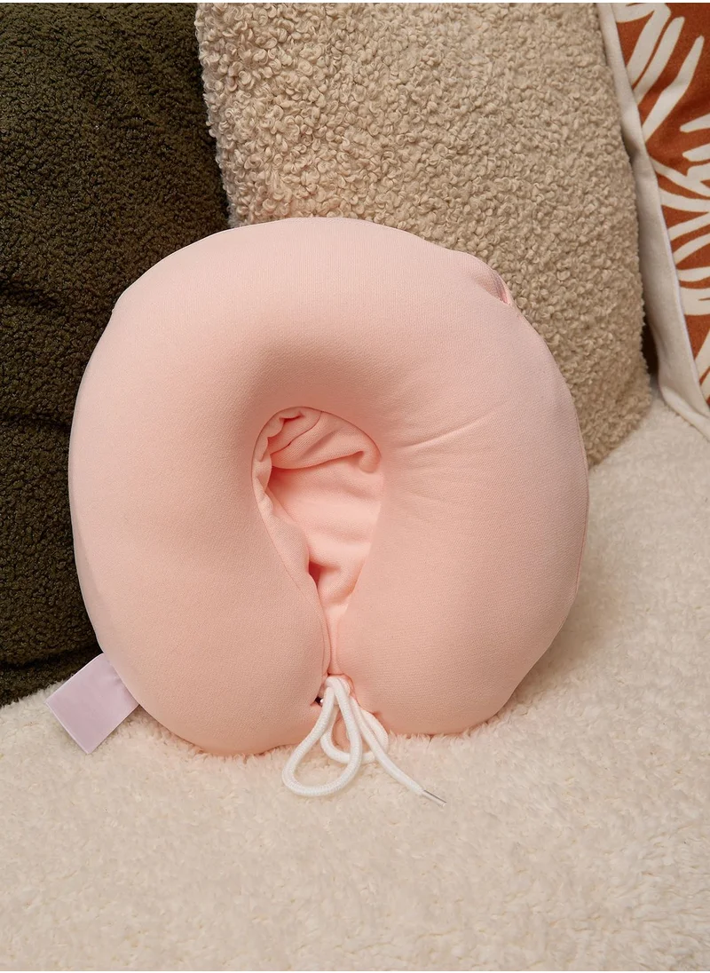 Typo Travel Pillow With Hood