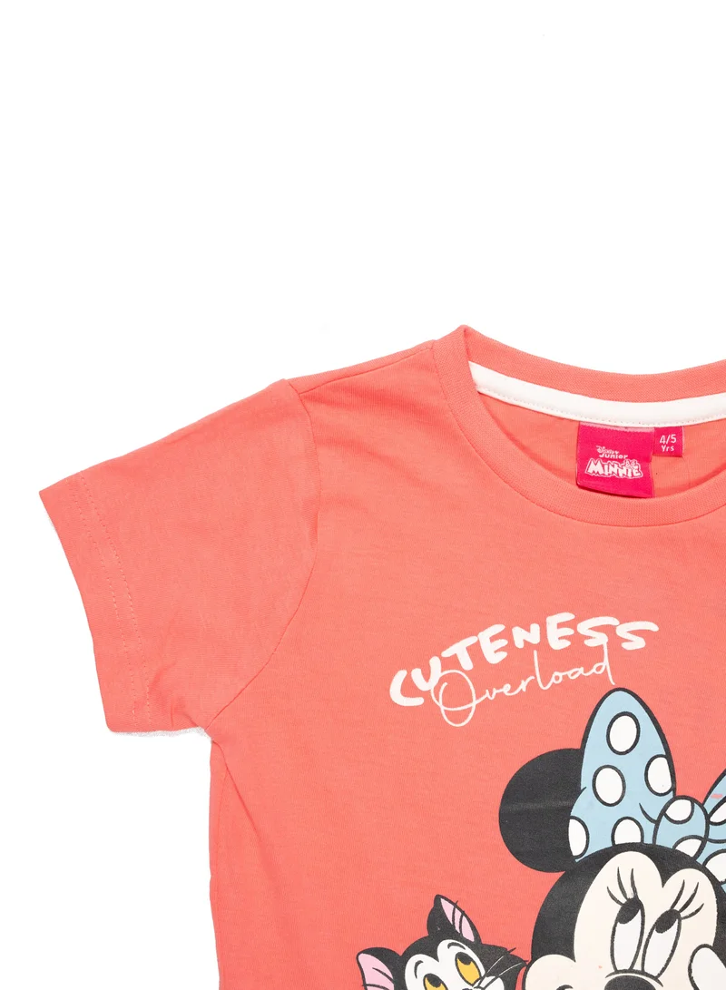 Minnie Mouse Minnie Mouse T-Shirt for Girls, Orange