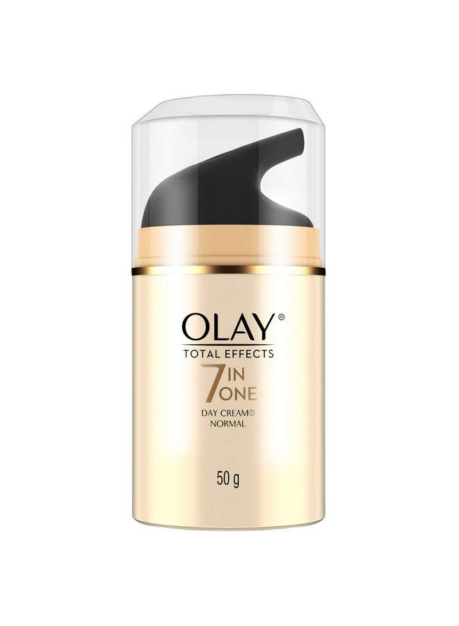 Olay Total Effects Anti Ageing Skin Cream (Moisturizer) Fights 7 Signs Of Ageing With Niacinamide And Green Tea Extracts Normal Oily Dry Combination Skin 50G (Daynormal (50 G)) - Image 1