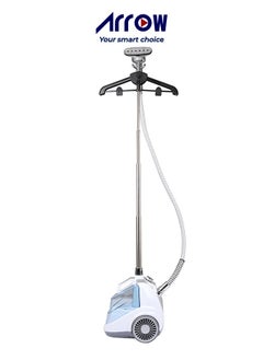 Arrow 2 LTR GARMENT STEAMER, 2200W | 4 power setting | 50 seconds heat up time | Water Jug | Steam Sprayer Frame | Clothes Hanging Rod Interface| White Color | Model Name: RO-02GSY  - Image 1