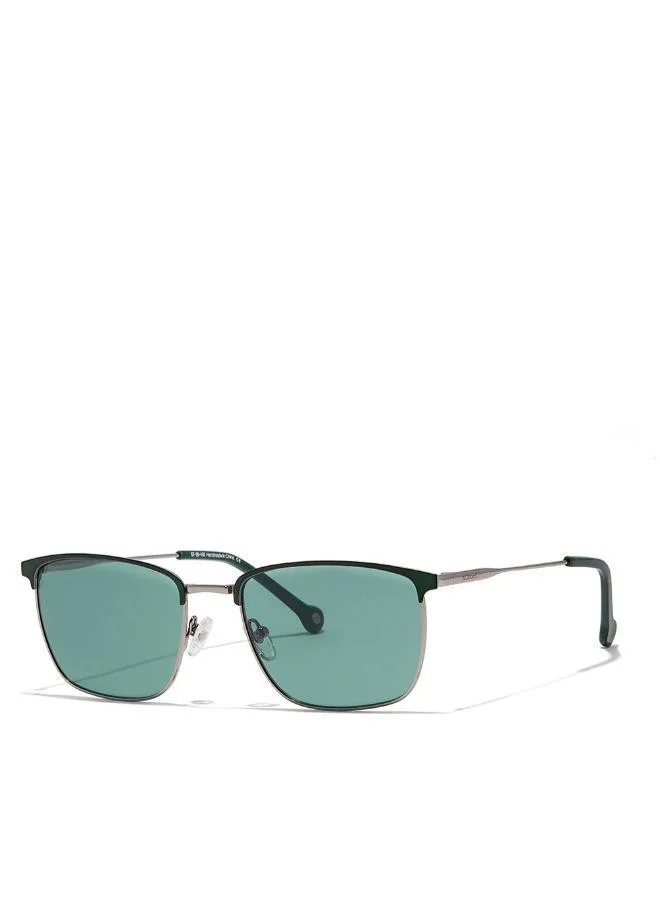 30Sundays 30Sundays RELIC,Men Sunglasses, Rectangle Sunglasses, UV Protection: UV400 (Green,Green)