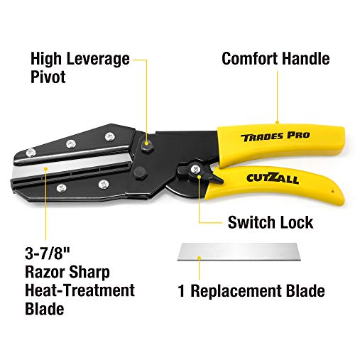 Alltrade Tradespro 3-7/8 Inch Cutzall® All Purpose Cutter, Multipurpose, Razor Sharp for Hose, Metal, Fence, Rope - 831520 - Image 3