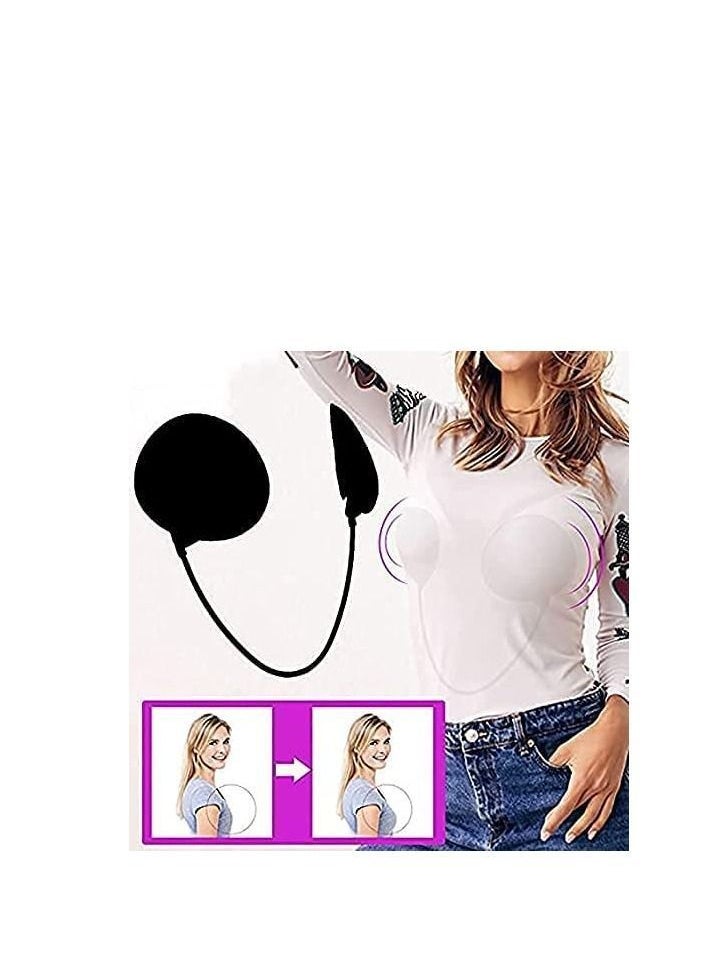 Y&D - Push-Up Frontless Bra, Deep Plunge Backless & Strapless Adhesive Invisible Bra Kit, No Steel Ring Gather Bra,Seamless Adjustable Comfortable For Women - Image 1