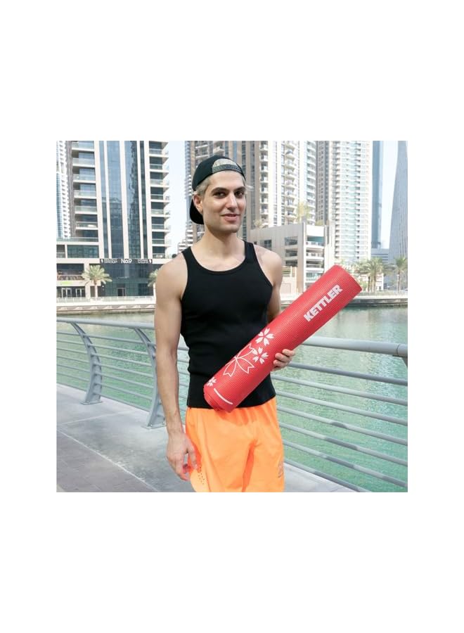 KETTLER - Yoga Mat (Red/White) - 07373-155 (German Brand) - Image 4