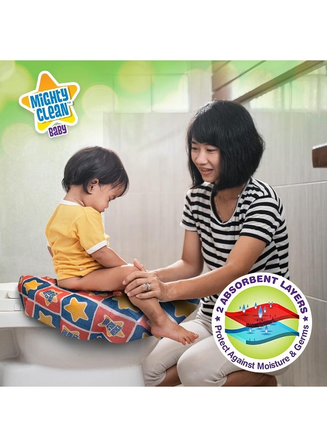 Mighty Clean Baby Mighty Clean Baby Disposable Toilet Seat Covers, 24 count (2 Packs of 12 Covers)  - Image 5