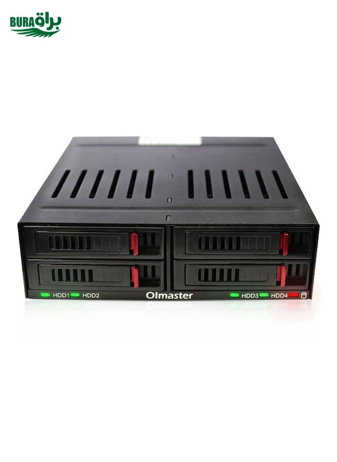 BURAQ OImaster HE-2006 Multi-Bay Chassis Built-In Hard Disk Box  - Image 1