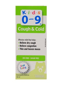 Homeocan Homeocan Kids 0-9 Cough & Cold Herbal Syrup 100ml 