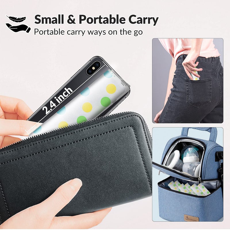 Gimars 20 Packs XL Large Full Cover Disposable Travel Toilet Potty Seat Covers - Individually Wrapped Portable Potty Shields for Adult, The Pregnant, Kids and Toddler Potty Training - Image 3