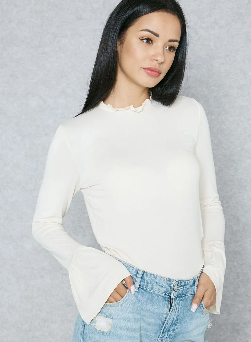 TOPSHOP Pie Crust Top