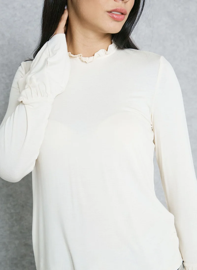 TOPSHOP Pie Crust Top