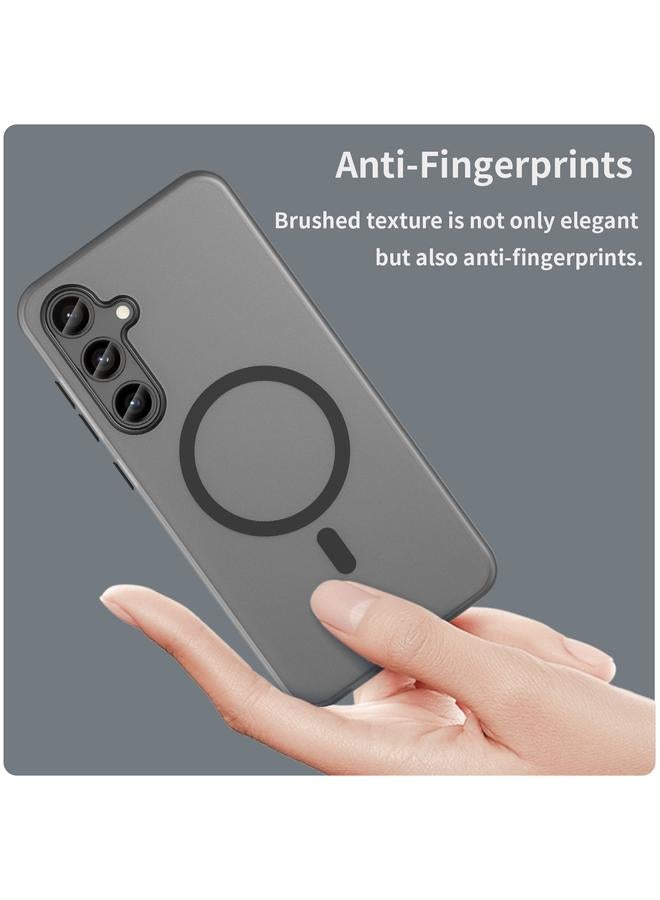 S-TOP Case For Samsung Galaxy S24 FE 5G MagSafe Frosted Translucent TPU + PC Full Coverage Phone Case - Image 4