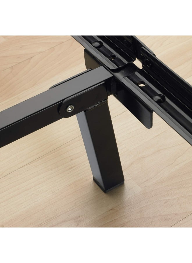 Compack Metal Adjustable Bed Frame 7 Inch Support Bed Frame For Box Spring And Mattress Set Twin Full Queen
