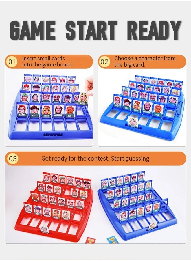 Generic - Guess Who? Board Game with Classic Characters by Winning Moves Games,Perfect for Family Gatherings - Image 1