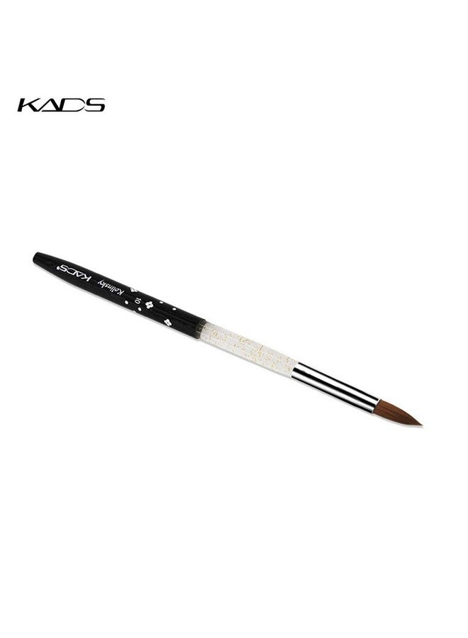 KADS Kolinsky Sable Brush Professional Nail Art Tool Brushes Kolinsky Acrylic Nail Brush Size 10 - Image 3