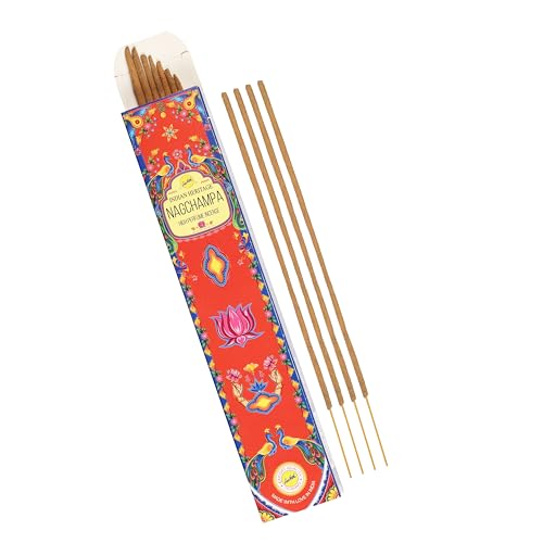 PROSPERRO LUMO Indian Heriitage Premium Puja Agarbatti || Experience The Divinity of Temple || Pack of 12 || 120 Sticks (NAGCHAMPA) - Image 5