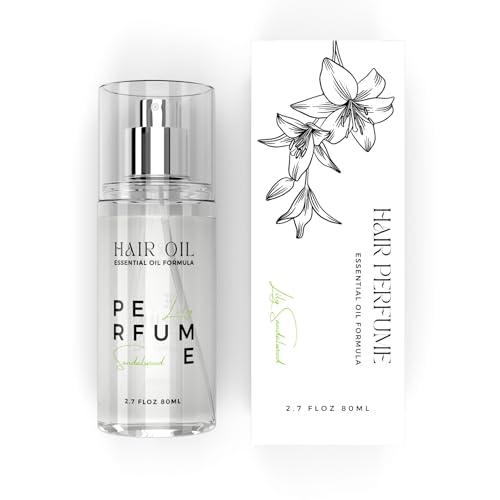 benatu Hair Perfume Oil for Women (Lily Sandalwood), Argan Oil Heat Protection Spray for Dry, Damaged, Firzzy Hair Care, Long Lasting Fragrance Mist with Keratin & Elastin for Nourish & Smooth 2.7 fl oz - Image 1