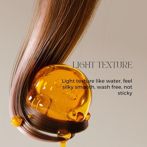 benatu Hair Perfume Oil for Women (Lily Sandalwood), Argan Oil Heat Protection Spray for Dry, Damaged, Firzzy Hair Care, Long Lasting Fragrance Mist with Keratin & Elastin for Nourish & Smooth 2.7 fl oz - Image 3