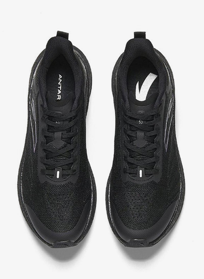 انتا أحذية جري كومفورت ران سوداء - Image 4
