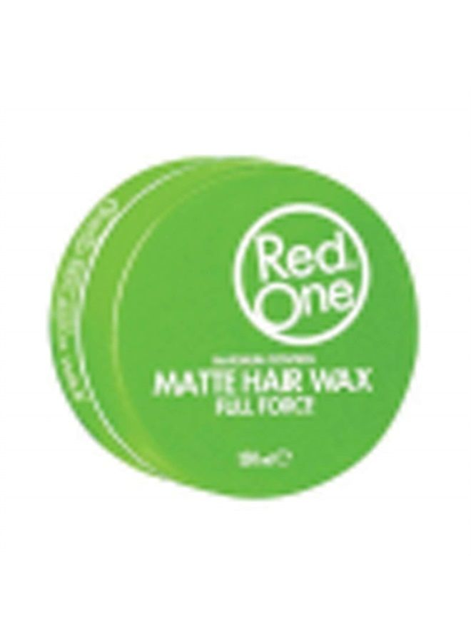 RedOne Matte Hair Wax, Green - Image 2