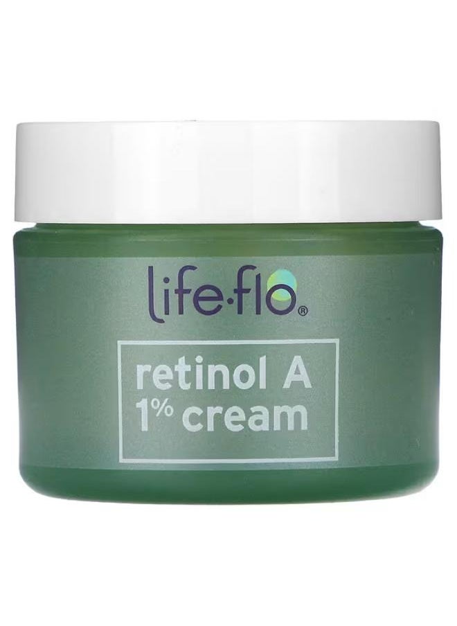 Life-flo Retinol A 1% Cream, Advanced Revitalization, 1.7 oz (50 ml) 