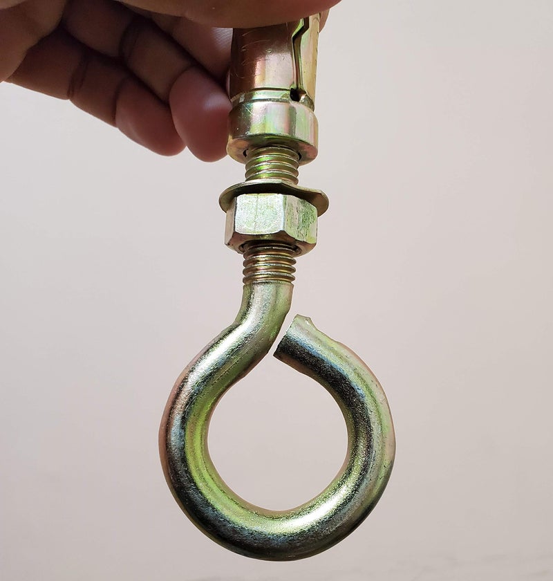 Pure Source India Brass Swing Anchor Fasteners Hook for Hanging Swing, 12 mm, Gold - Image 5