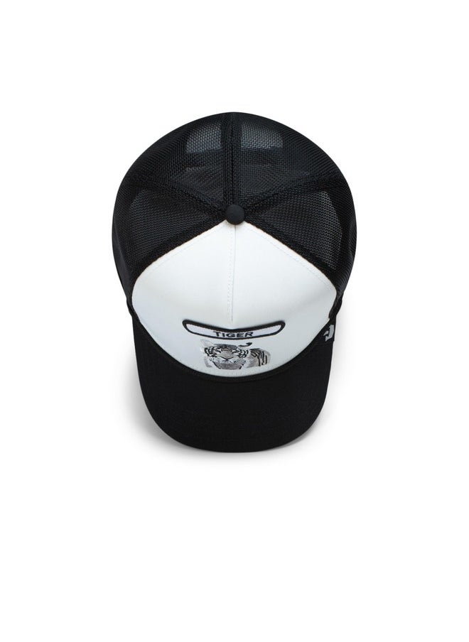 Rocker Top Trucker Hat For Men And Women, White (Gb2 Tiger), One Size - pzsku/ZC5EB9E0B7AD68977806CZ/45/_/1735566667/b83ad40c-44be-4ded-b213-c6fa995413c9