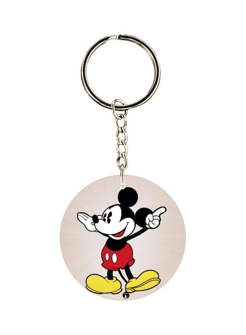 Mickey Mouse Printed Keychain