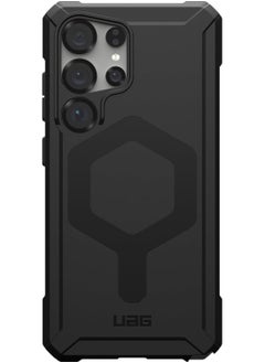 Urban Armor Gear UAG Essential Armor MagSafe for Samsung Galaxy S25 ULTRA Case Cover [15 Feet Drop tested] - Black  - Image 4