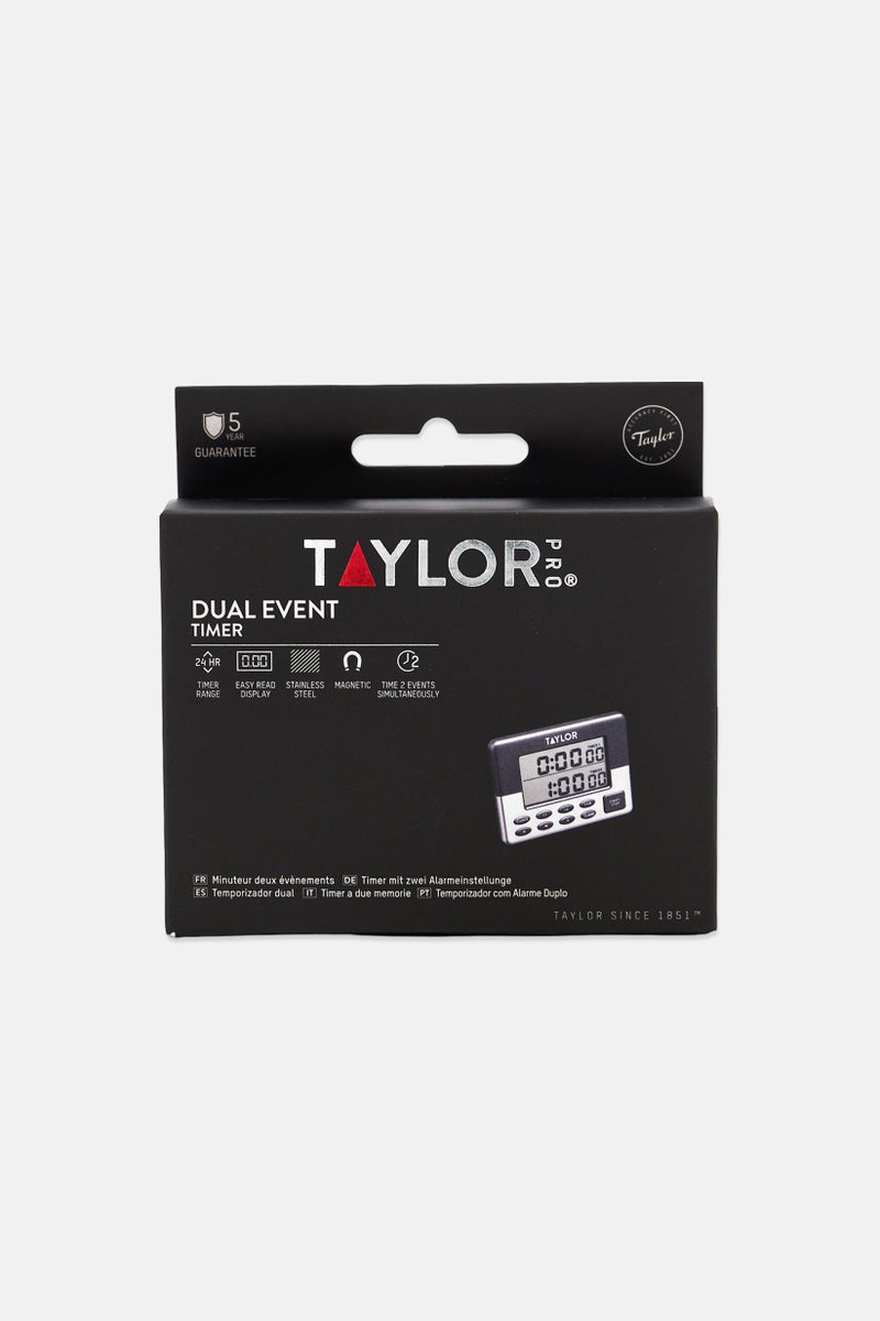 Taylor Kitchen Timer With Alarm Switch, Black - Image 1