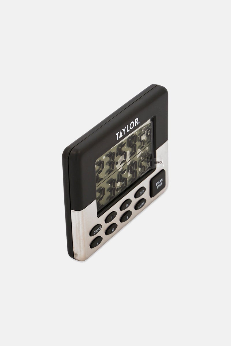 Taylor Kitchen Timer With Alarm Switch, Black - Image 4