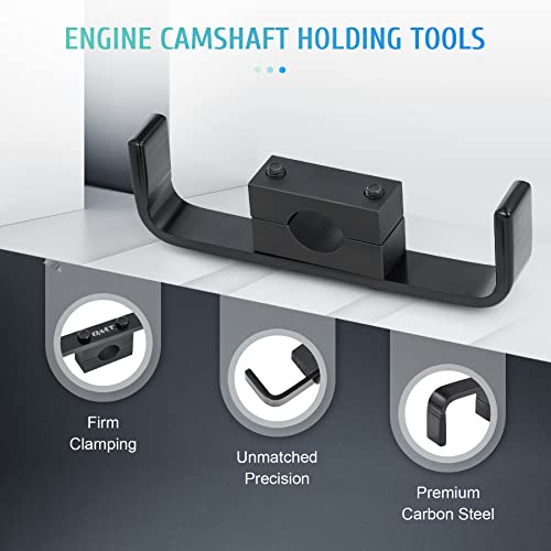 Orion Motor Tech Camshaft Holding Tool Kit with Valve Spring Compressor, Crankshaft Positioning Tool, 4pc Camshaft Alignment Timing Tool Set Compatible with Ford 4.6L 5.4L 6.8L 2V 4V Engines - Image 5