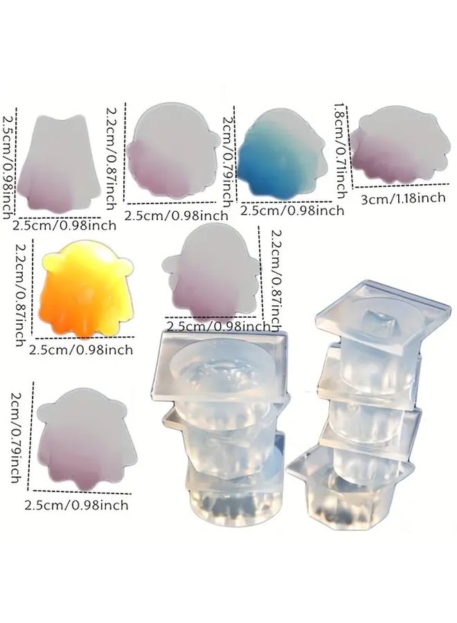 FS92 Little Ghost Epoxy Resin Mold 3D Silicone Mold Detailed Reusable For DIY Crafts - Image 4