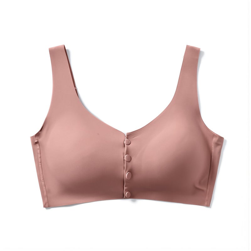 Upgraded high stretch support seamless bra no slip no sag 3XL green - Image 5