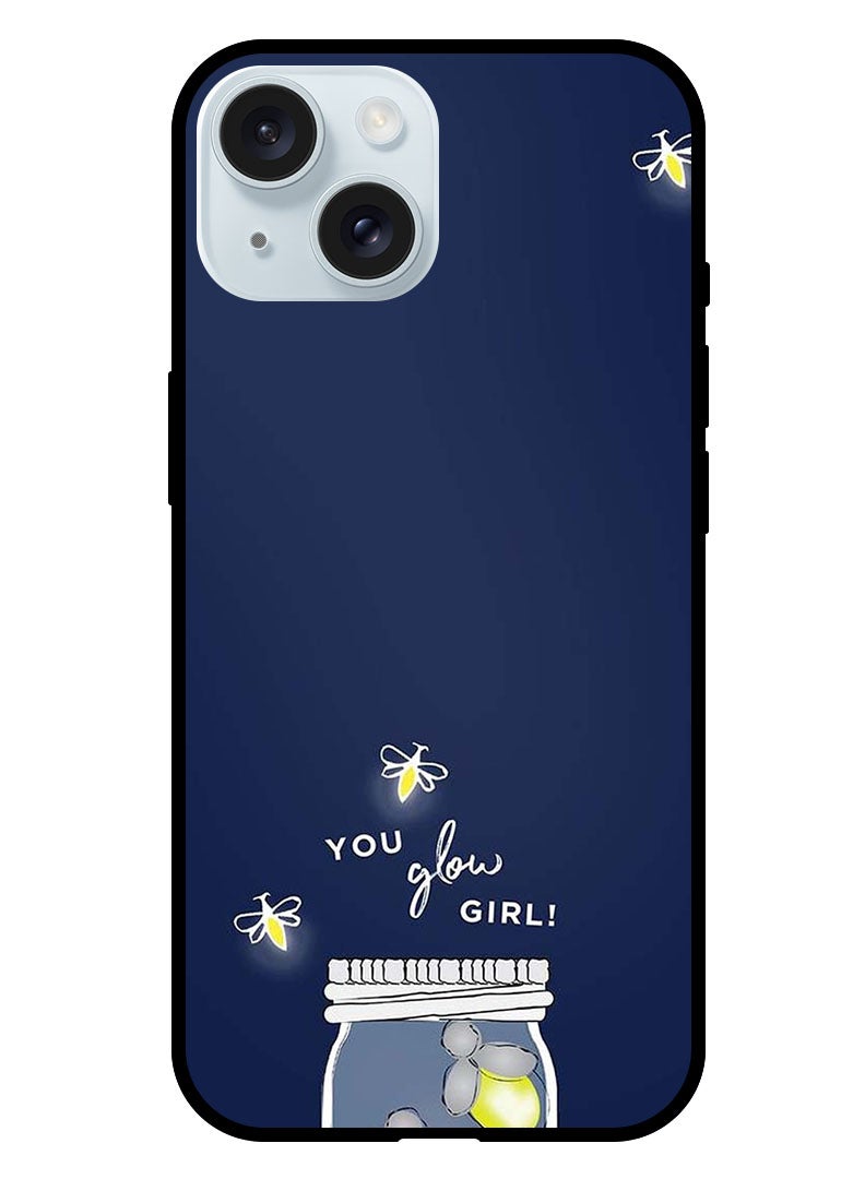 Theodor Protective Case Anti Scratch Shock Proof Bumper Cover For iPhone 15 Plus You Glow Girl - Image 1