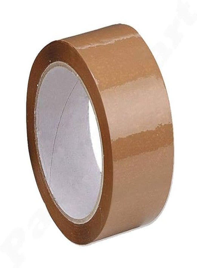 SVDK Brown Self Adhesive Cello Tape | Durable 1 Inch Diameter Roll, 100 Meters Length | Perfect for Secure Sealing, Packing, and Shipping in Office and Home (Pack of 1)