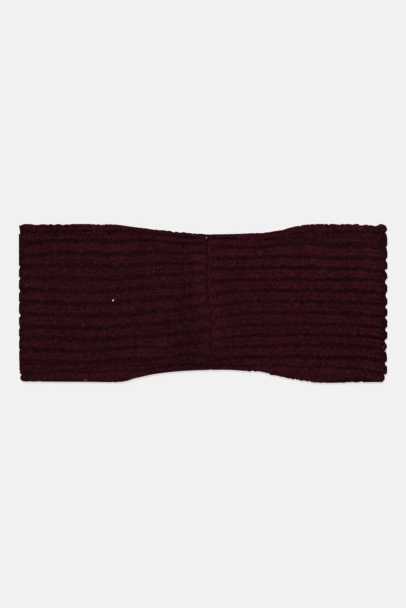 Tchibo Women Texture Headband, Maroon  - Image 2
