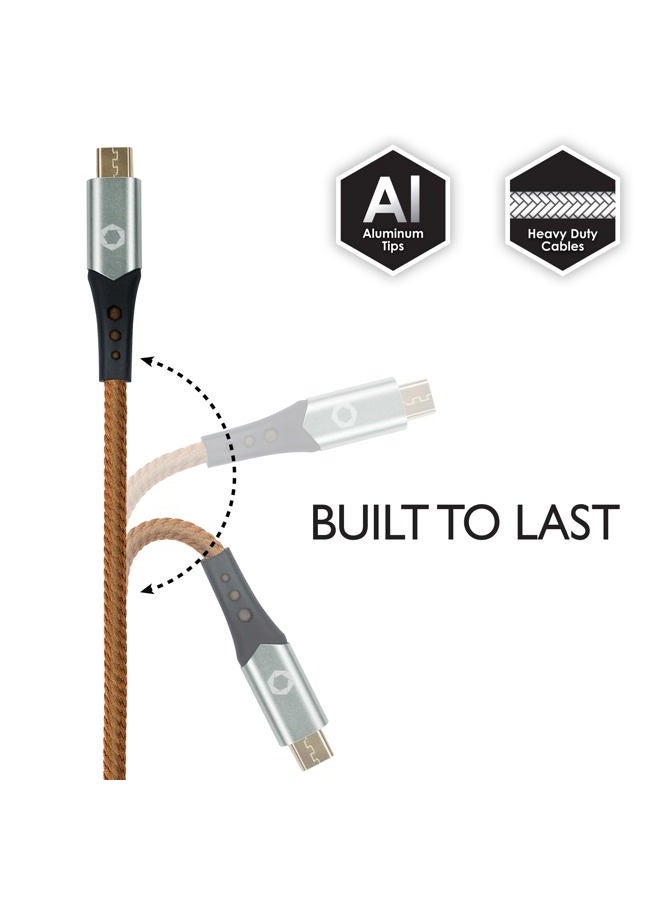 General *Celltronix MCX Titanium 6FT Fast Charging Tangle Free Heavy Duty Micro USB Cable. Built to Last! Includes Sync+Charge  Aluminum Tips for Optimum Connectivity  - Image 3