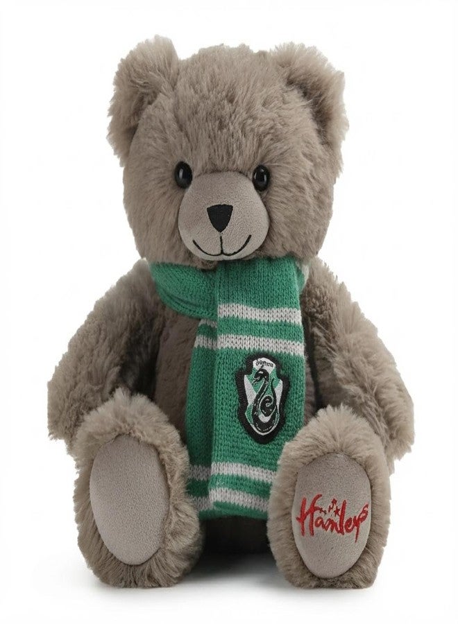Hamleys Harry Potter Slytherin Bear 25cm Soft Toy for Kids, Stuffed Toys, Plush Toys for 3Y and Above, Grey - Image 1