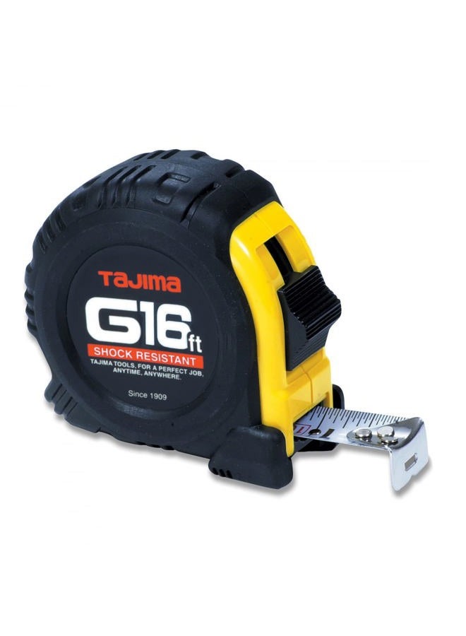 G-16BW 16' Standard Scale Tape Measure with 1" Steel Blade