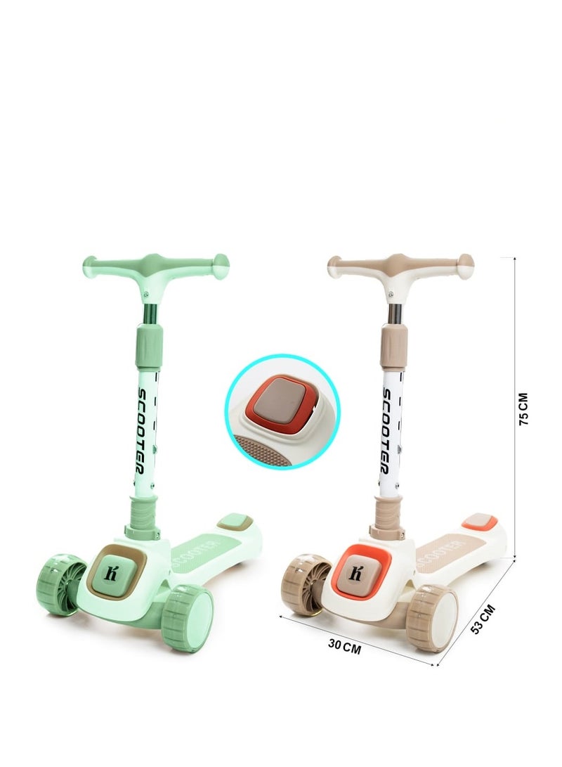 Scooter  1pc 3-Wheel Kids Scooter with Adjustable Handle