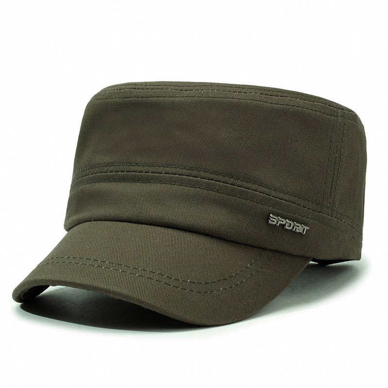 Unisex Spring Cap Solid Color Lightweight Soft Top Sunshade Baseball Hat - Image 1