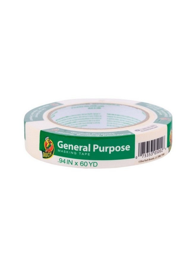 Duck General Purpose Strong Adhesion Bond Masking Tape Beige 60 yd 240350/286502 - Image 1