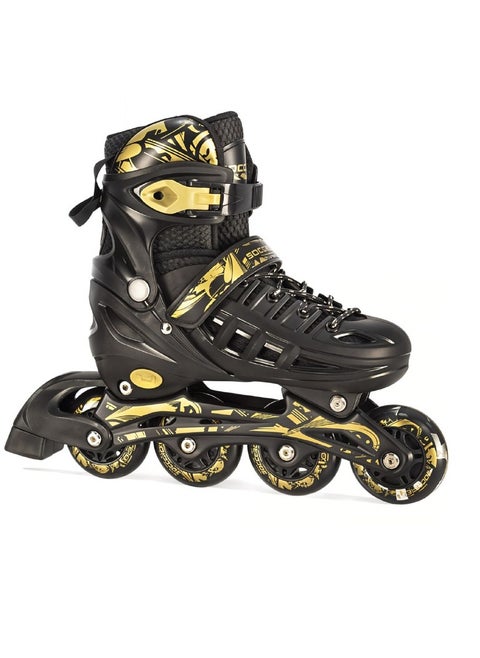Inline and Roller Skates Shoes for Kids Youth full Set With Helmet and Protection