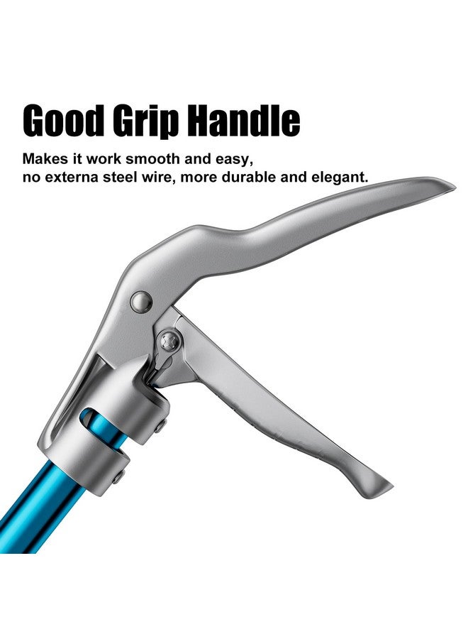 GYORGKSHI GYORGKSHI 60" Snake Tongs, Professional Aluminum Alloy Standard Reptile Grabber Rattle Snake Catcher Wide Jaw Handling Tool  - Image 3