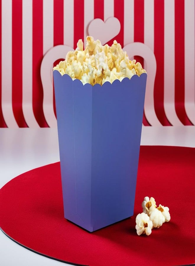 Amscan Adorable New Purple Small Scalloped Popcorn Box - 5.25" x 3.75" (5 Pieces) - Ideal for Birthday, Party Favors, Celebrations & More - Image 3